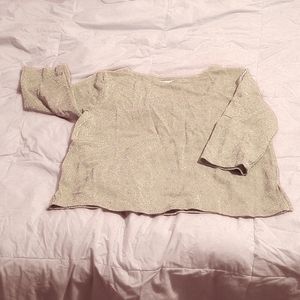 Shiny gold dress shirt